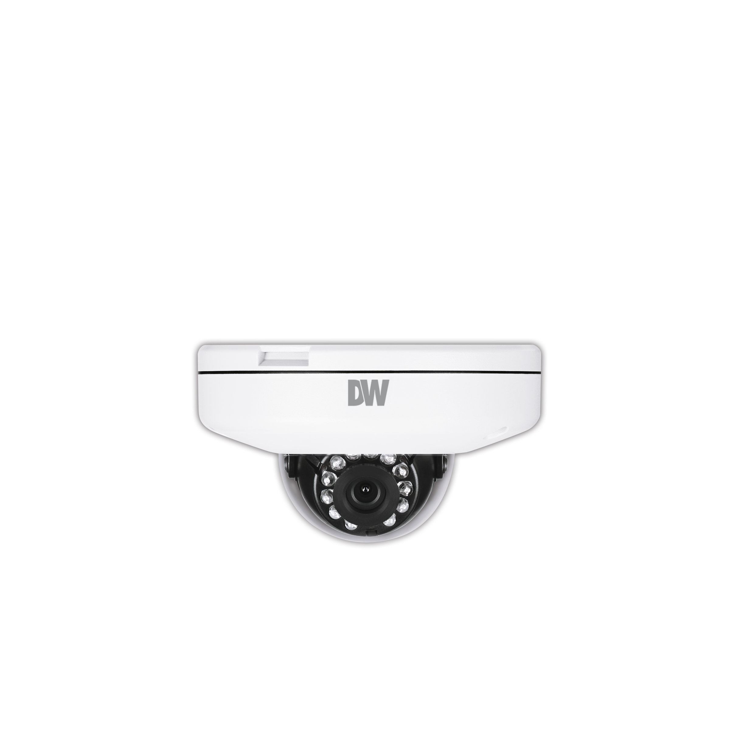 Megapix 4mp Ultra Low Profile Vandal Dome Ip Camera With 4 0mm And Fixed Lenses And Dmp Integration And Ir