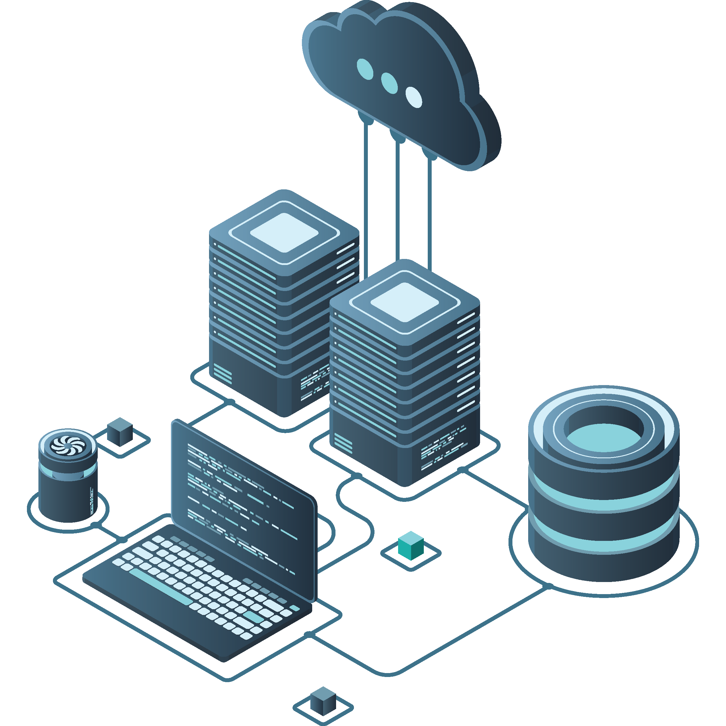 DW Cumulus hybrid cloud storage diagram