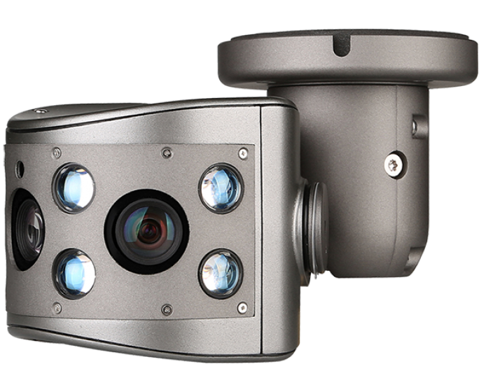MEGApix® PANO™ 2.1 Megapixel Three-Sensor Indoor/Outdoor Bullet IP Camera  with IR